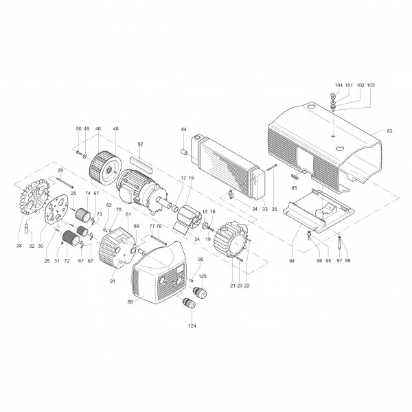 X 4.40 DSK (single-phase AC)