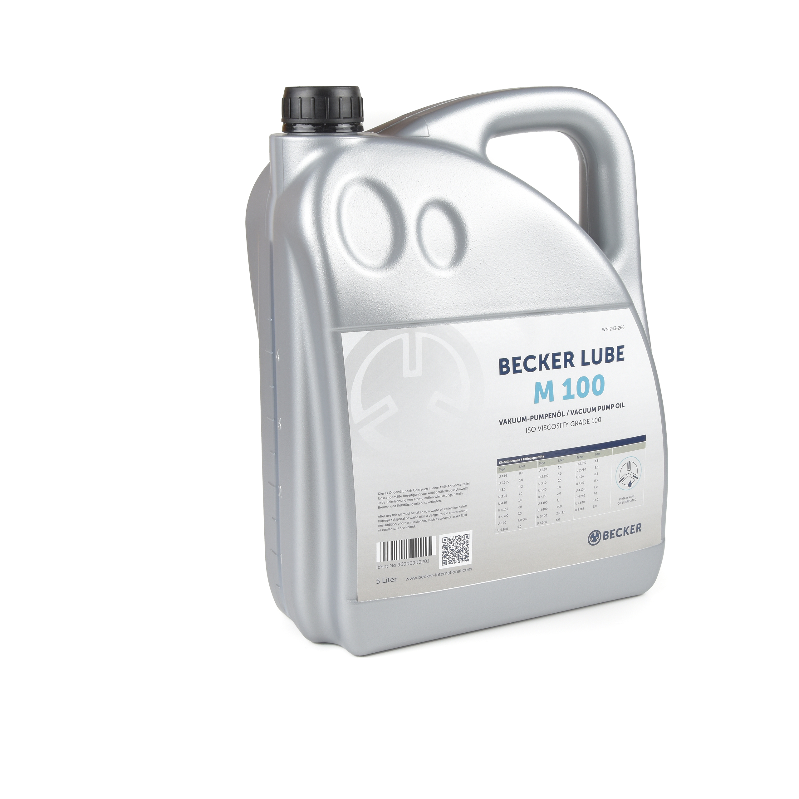 Oil GB-LUBE M100 96000900201 | Oils | Lubricants | Becker Shop