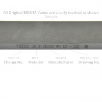 Widok: Zestaw łopatek grafitowych XLF2.400 / 2.500 90132510008 Widok: Zestaw łopatek grafitowych XLF2.400 / 2.500 90132510008